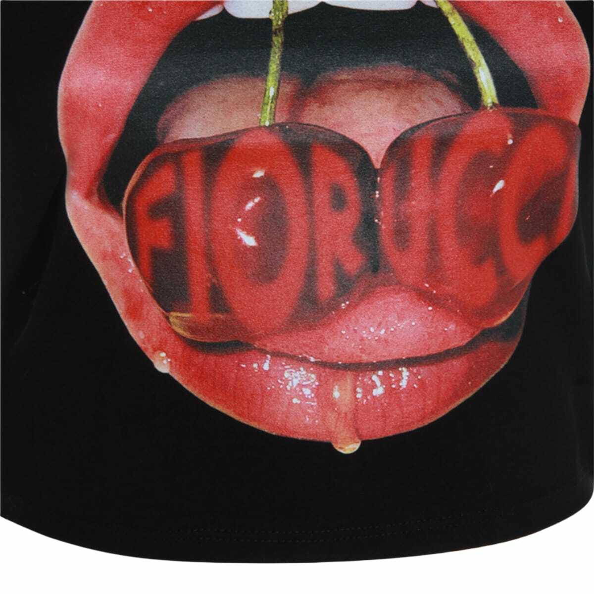 Fiorucci Black Cotton T-shirt