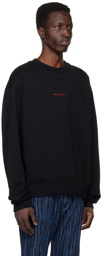 Marni Black Rib Trim Sweatshirt