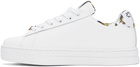 Versace Jeans Couture White Court 88 Sneakers