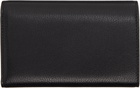 TOM FORD Black Supple Grain Leather Aube Compact Wallet