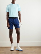 G/FORE - Rib Gusset Stretch Tech-Piqué Golf Polo Shirt - Blue