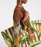 Alémais Toucan Tango Large canvas tote bag
