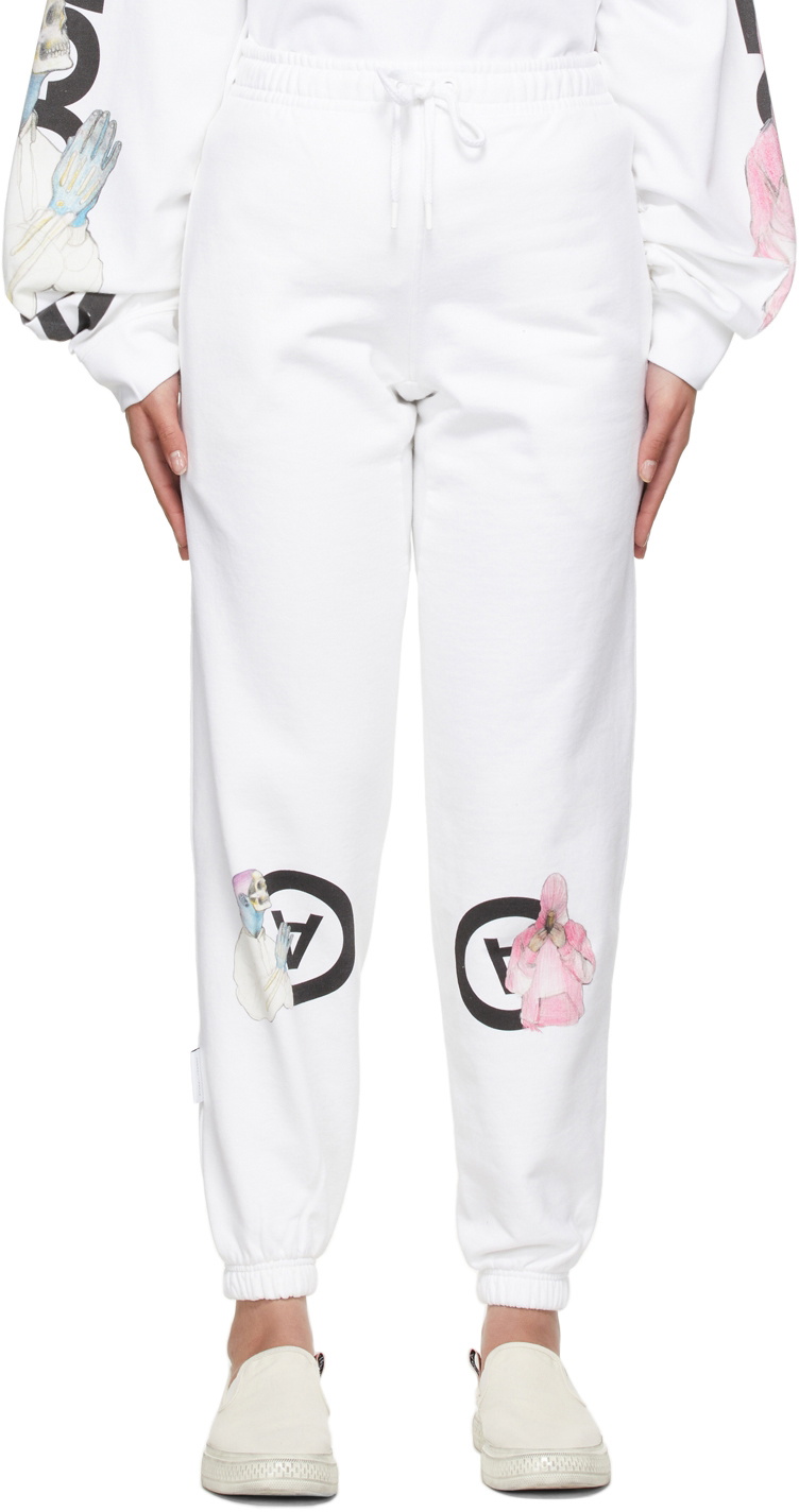 Aitor Throup’s TheDSA White 'No2705' & 'No3037' Lounge Pants