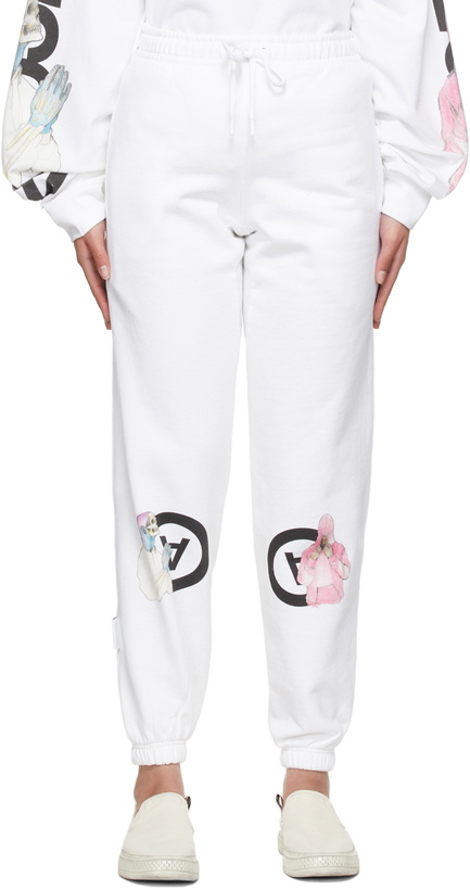 Photo: Aitor Throup’s TheDSA White 'No2705' & 'No3037' Lounge Pants