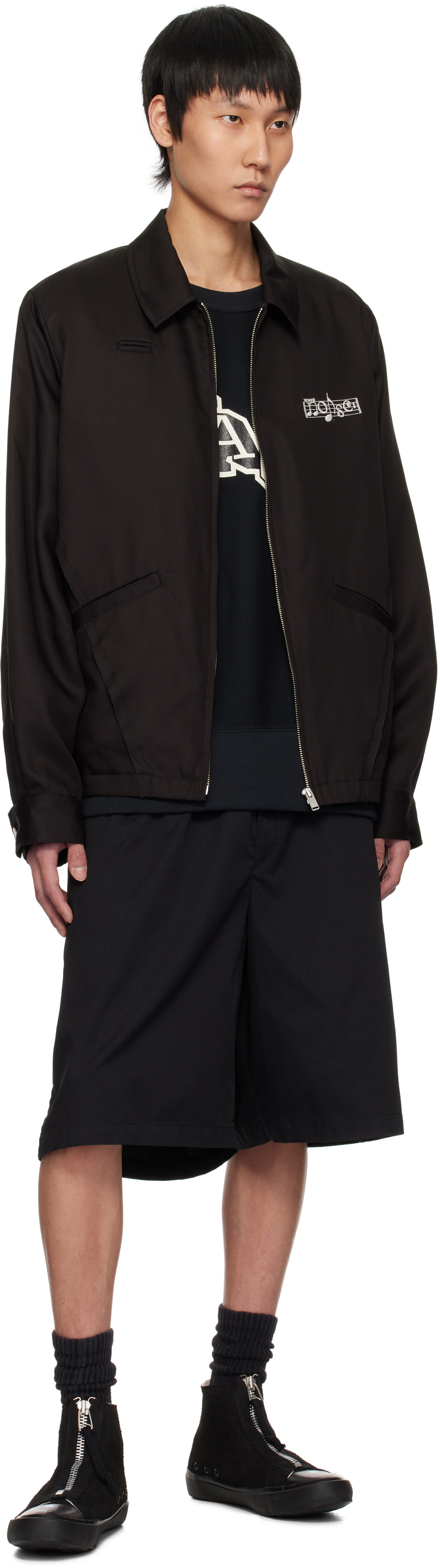 UNDERCOVER Black UC1E4F04 Sneakers Undercover UNDERCOVER Black UC1E4F04 Sneakers Undercover