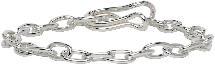 Saskia Diez Silver Boyfriend Bracelet