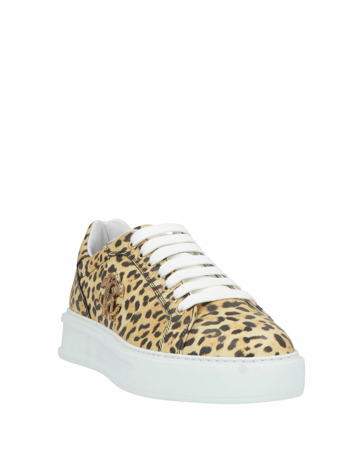 Roberto Cavalli Womens Sneakers in Beige