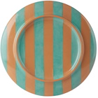 Sunnei SSENSE Exclusive Orange & Blue Bellisotto Dinner Plate