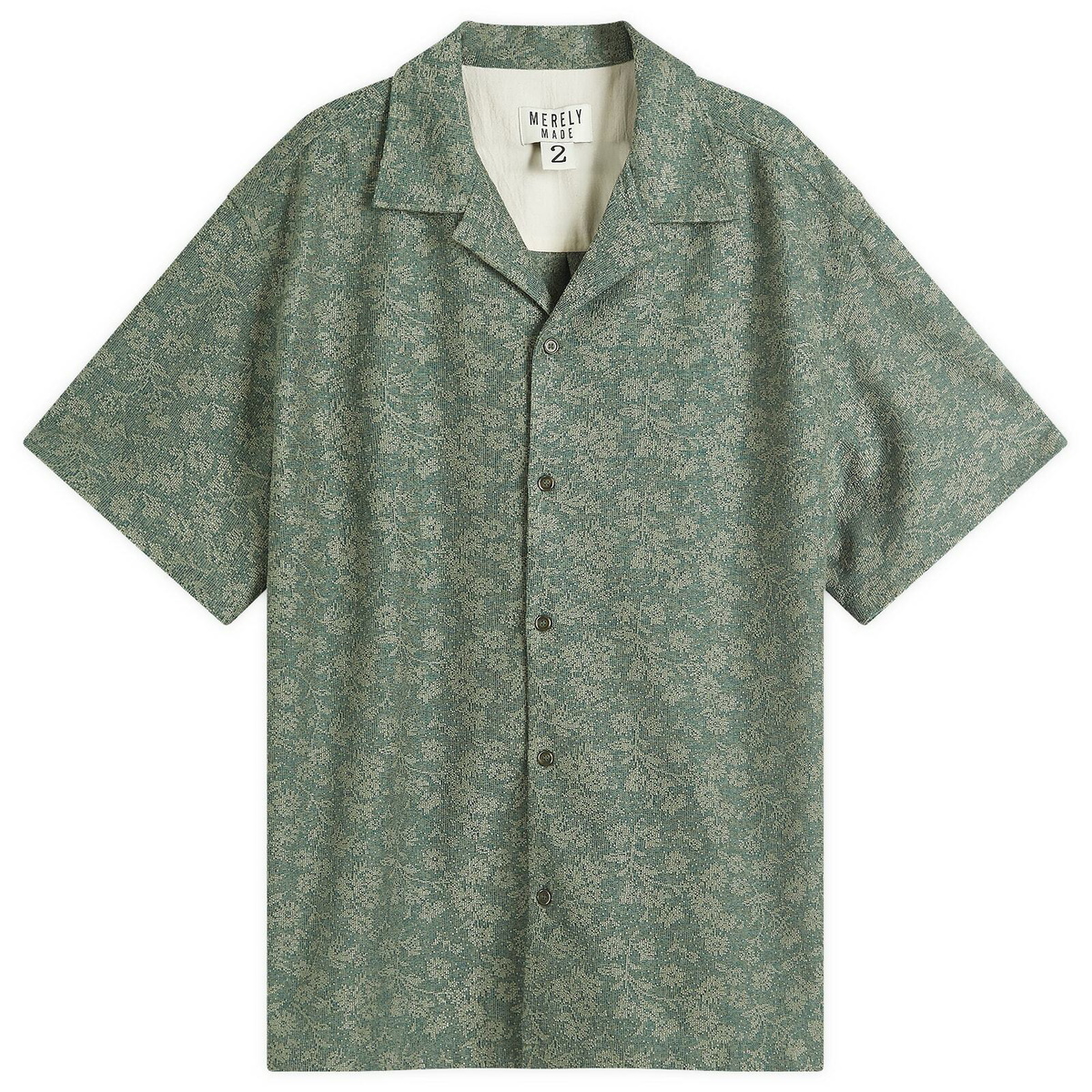Merely Made Men's Floral Shirt in Brown
