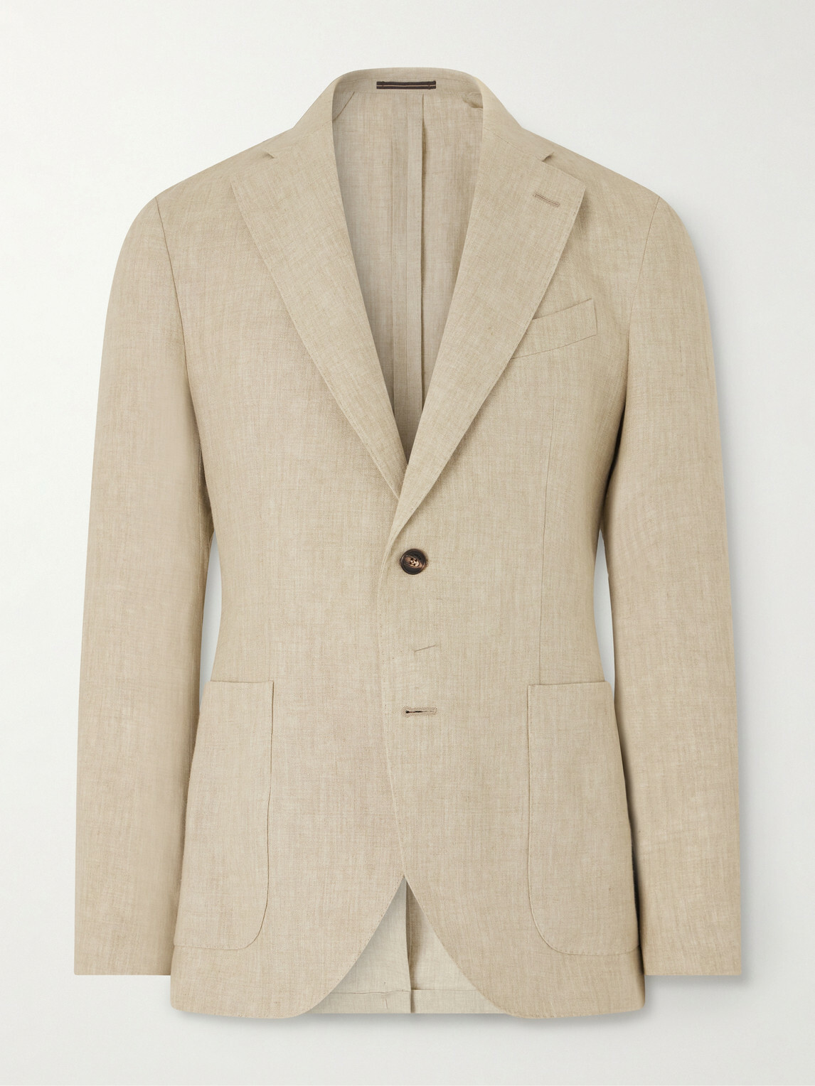Slowear - Slim-Fit Linen Blazer - Neutrals