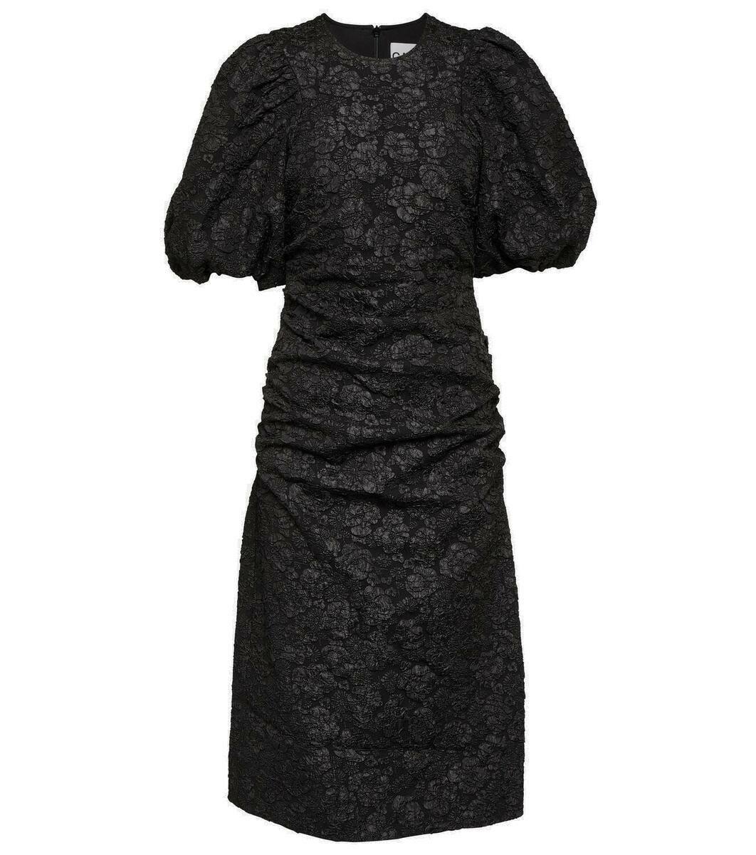 Ganni Light Jacquard Denim Mini Dress main image 1