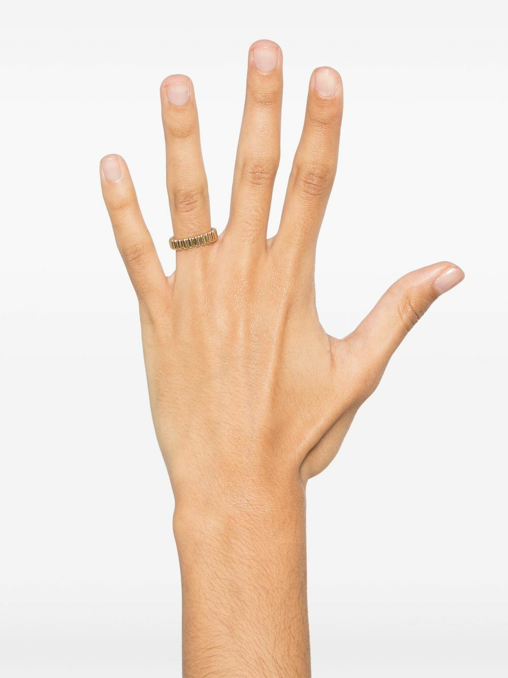 MAOR 18K Yellow Gold Capsule Ring
