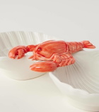 Les-Ottomans Lobster ceramic appetizer plate
