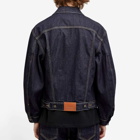 Alexander McQueen Men's Denim Jacket in Indigo