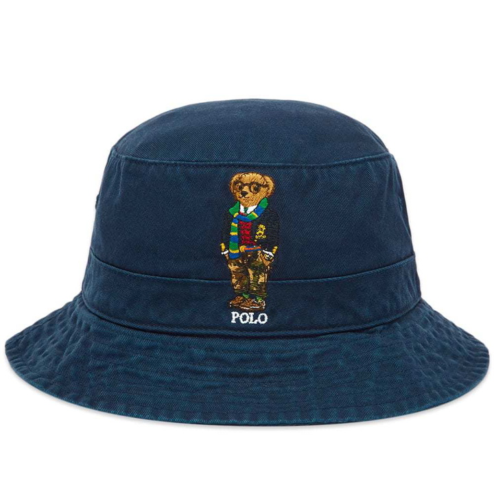 Photo: Polo Ralph Lauren Bear Embroidered Bucket Hat