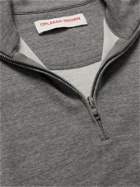 Orlebar Brown - Neilson Merino Wool-Blend Half-Zip Sweatshirt - Gray