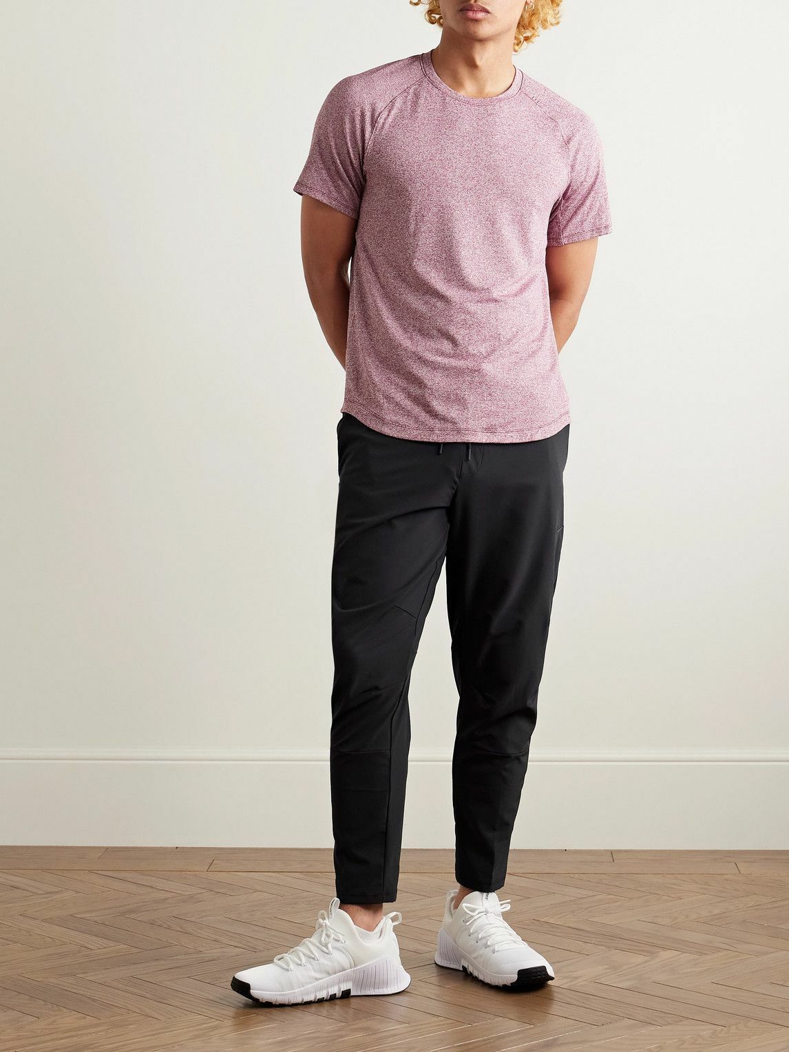 Nike Training - Unlimited Slim-Fit Tapered Dri-Fit Trousers - Black