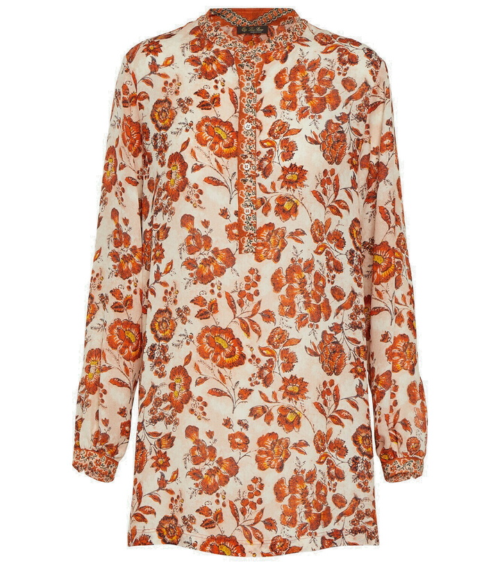 Photo: Loro Piana Olga silk shirt