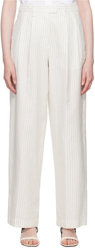Photo: rag & bone White Newman Trousers