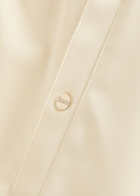 Herno Cropped Stretch-polyamide Jacket Off White