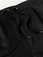 SECOND / LAYER - Team Wide-Leg Tech-Jersey Sweatpants - Black