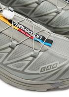Salomon XT-6 Panelled Mesh Sneakers Grey