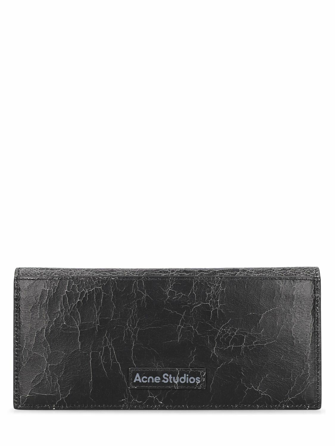 Photo: ACNE STUDIOS - Aveny Leather Evening Wallet
