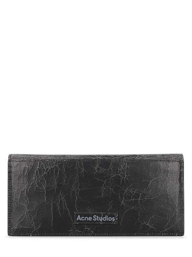 Photo: ACNE STUDIOS - Aveny Leather Evening Wallet