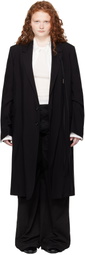 Ann Demeulemeester Black Viv High Comfort Tailored Coat