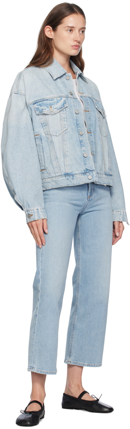 AGOLDE Blue Dalton Balloon Denim Jacket AGOLDE