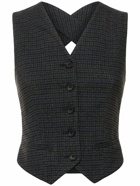 PHILOSOPHY DI LORENZO SERAFINI Houndstooth Tech Vest