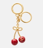 Valentino Garavani VLogo Cherries key ring