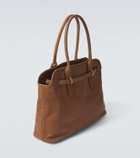 Miu Miu Aventure leather tote bag