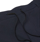 Maison Kitsuné - Tapered Nylon Drawstring Trousers - Blue