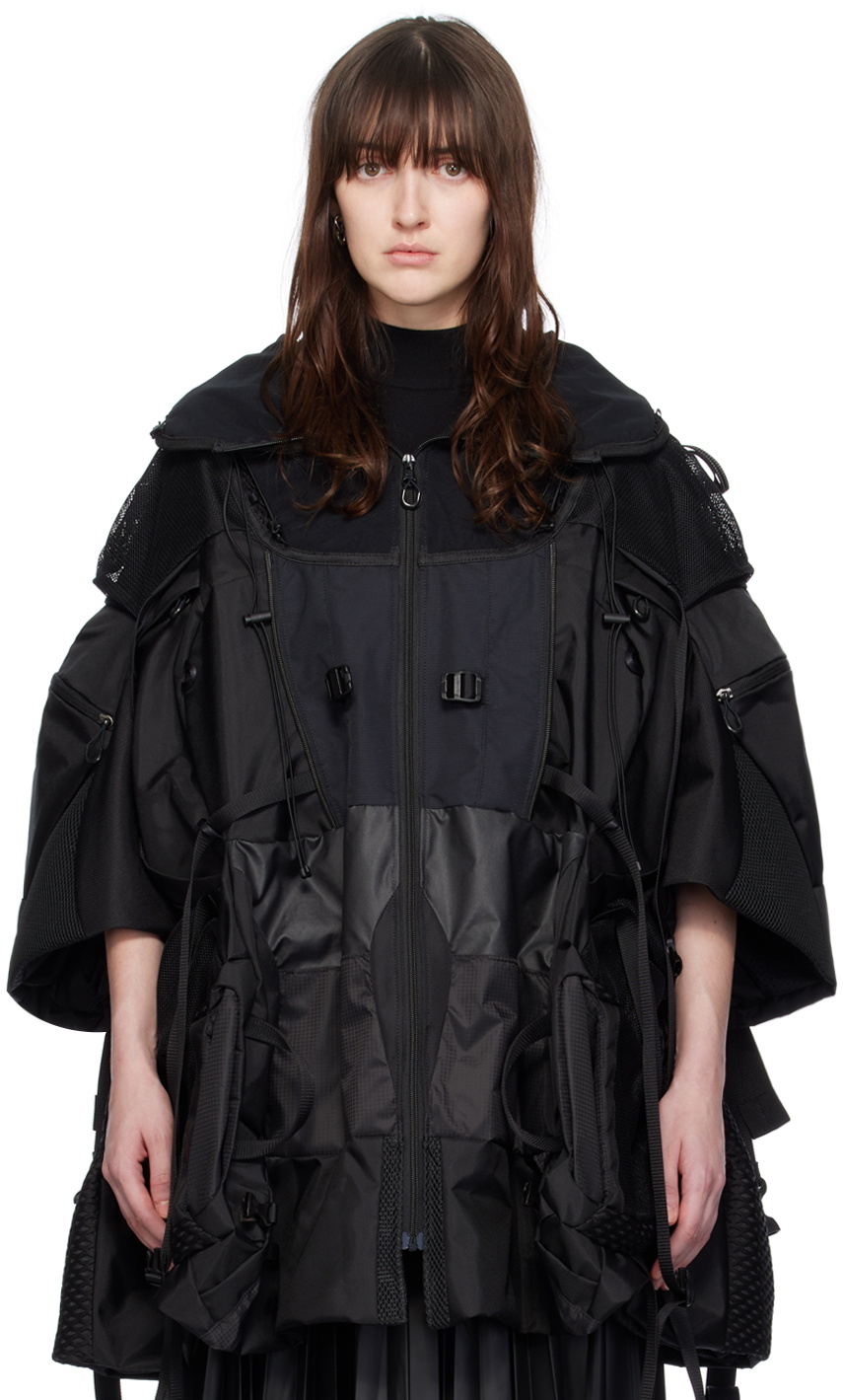 Junya Watanabe Coat Junya Watanabe MAN Coat X Mackintosh In Black