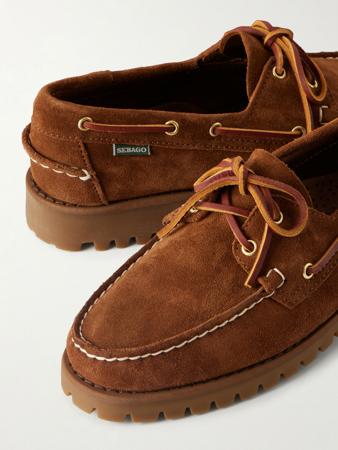 Sebago - Ranger Artisan Suede Boat Shoes - Brown