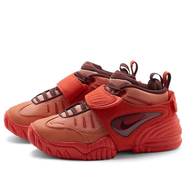 Photo: Nike x Ambush Air Adjust Force Sp Sneakers in Lt Madder Root/Burgundy Crush