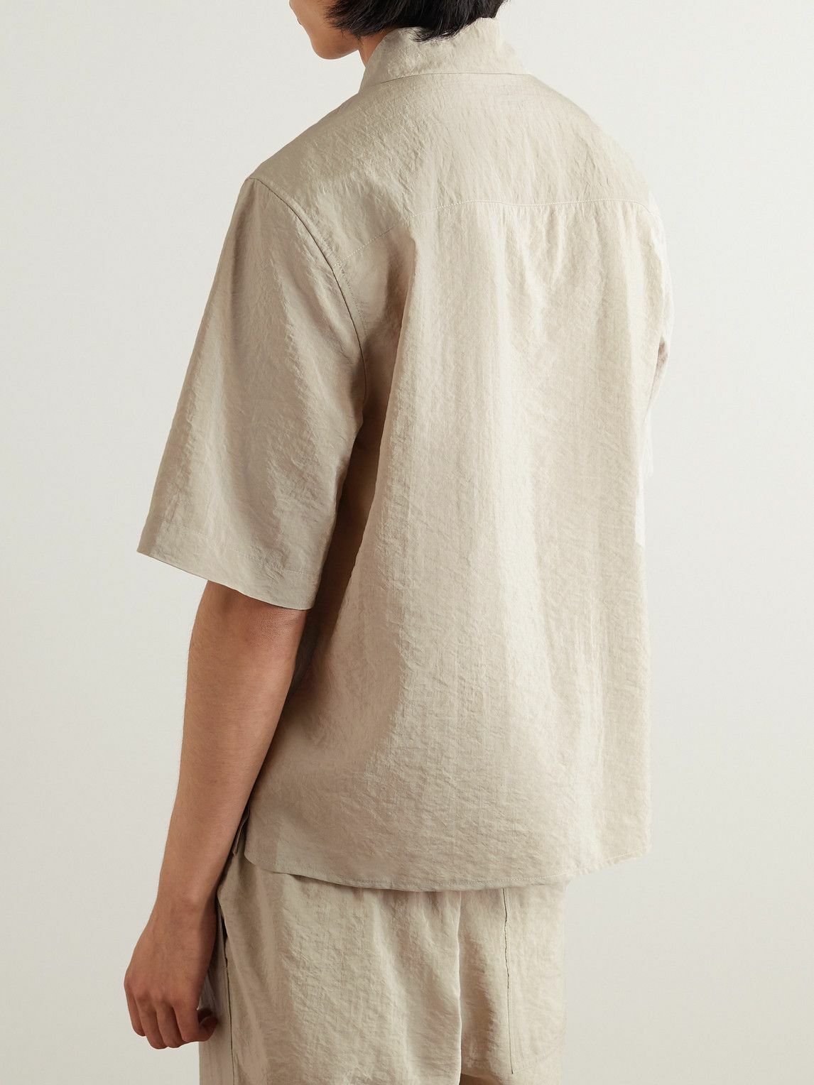 SSAM - Silk-Blend Shirt - Neutrals