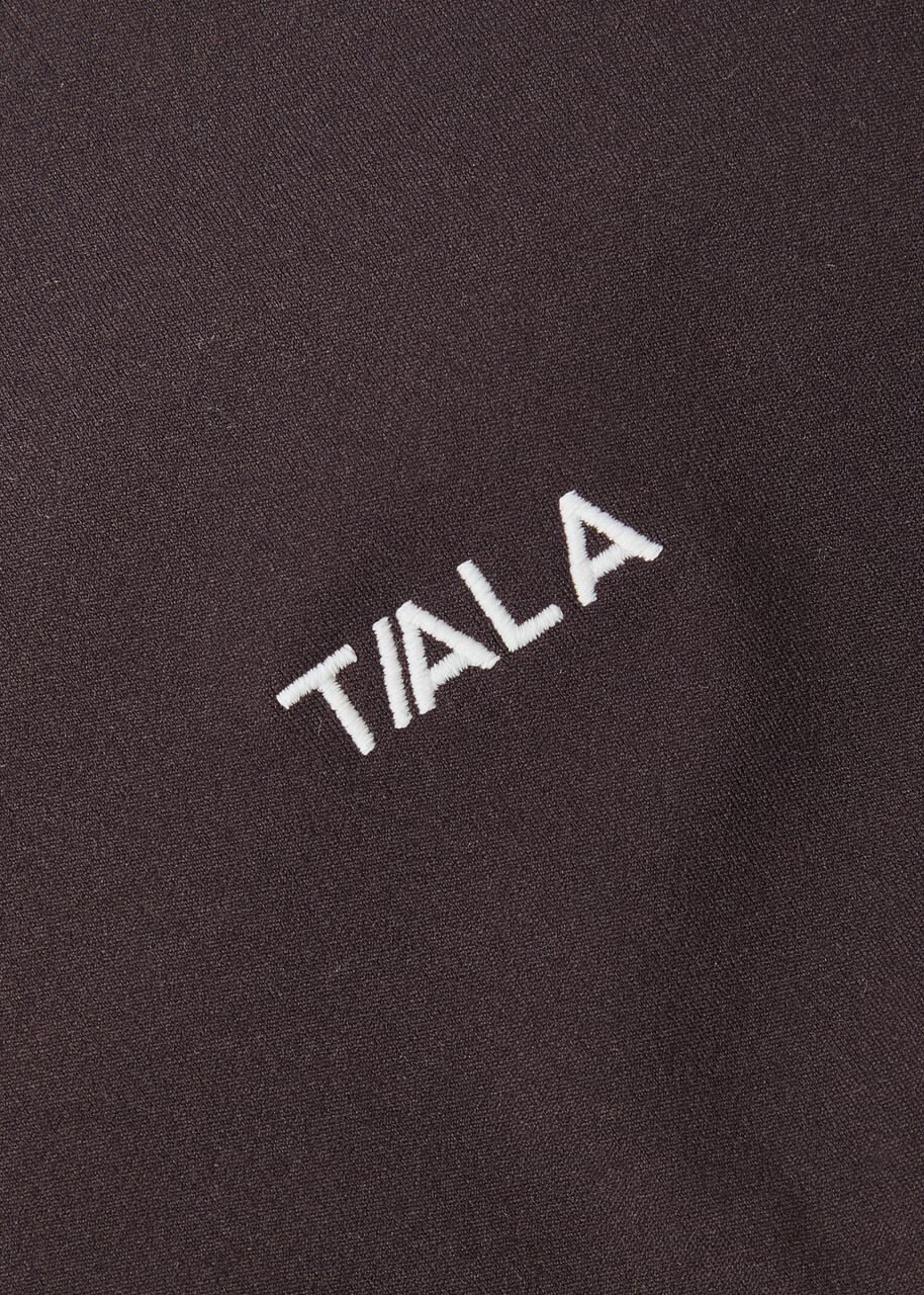 Tala Dayflex Cross-over Stretch-jersey Leggings Brown