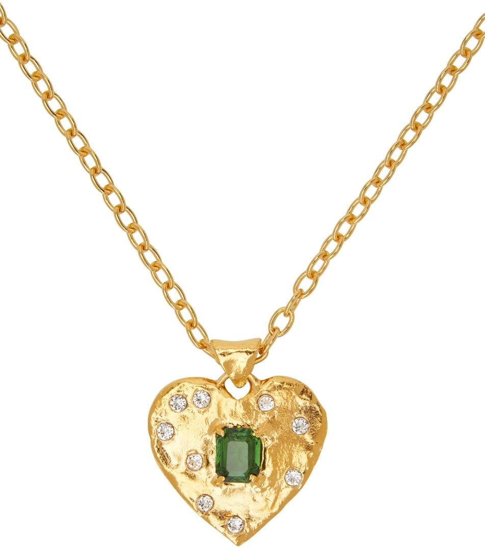 Mondo Mondo Gold Super Heart Necklace Mondo Mondo