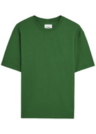 Drake's Hiking Cotton T-shirt Khaki
