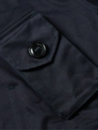 Monitaly - Throwing Fits Type B Corduroy-Trimmed Cotton-Sateen Jacket - Blue