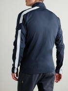 BOGNER - Jannik Quarter-Zip Stretch-Jersey Baselayer - Blue