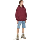 VETEMENTS Burgundy Definition Hoodie