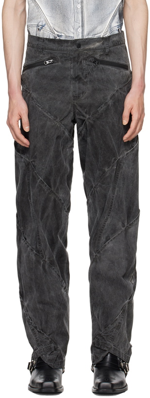 Photo: Juntae Kim Black Shell Trousers