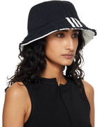 Y-3 Black Stripes Bucket Hat