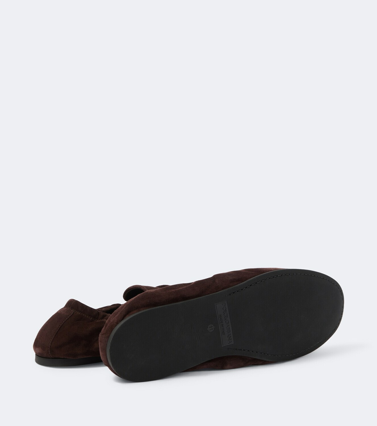 Dolce&Gabbana DG suede loafers