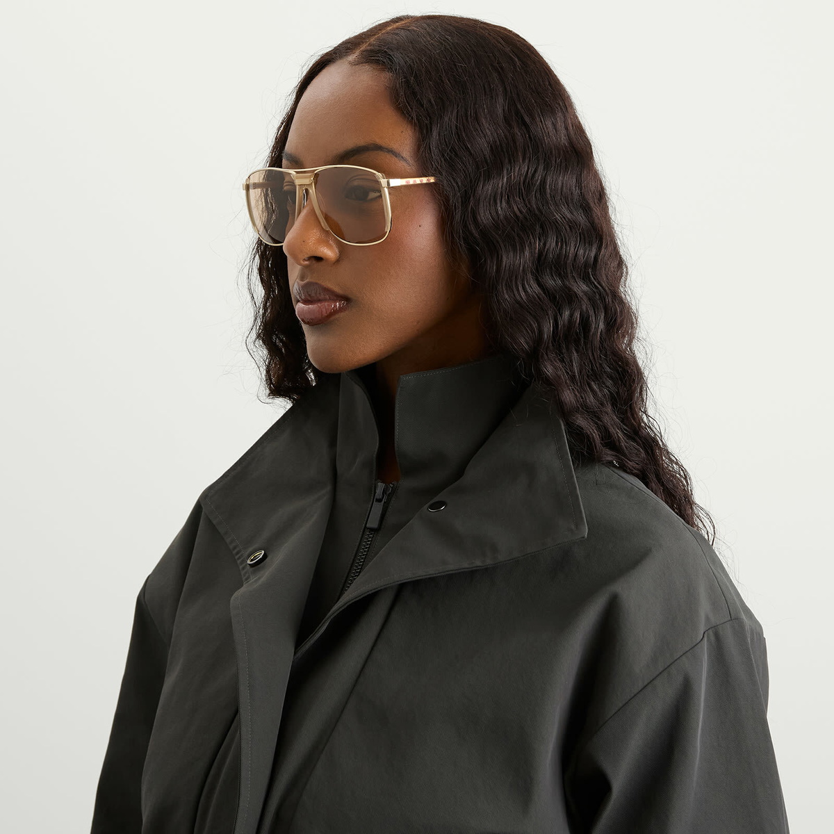 Retrosuperfuture x Marni Vorluna Sunglasses in Kobicha 