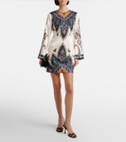 Veronica Beard Cromwell floral minidress