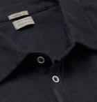 Massimo Alba - Cotton and Cashmere-Blend Polo Shirt - Blue